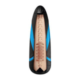 Guaina Satisfyer Tornado Bliss blu con design trasparente e texture interna varia