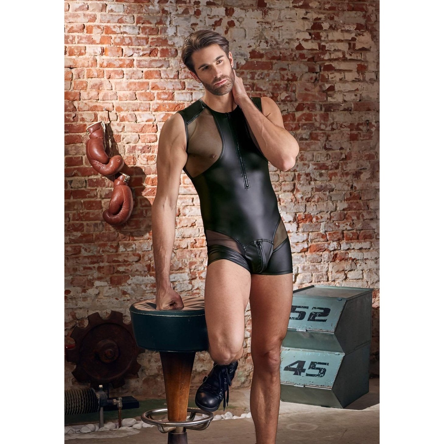 Men's Playsuit Matte Look