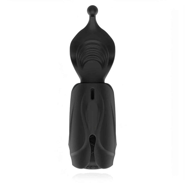 Men's Wand Massager - Potente masturbatore ergonomico con due potentissimi motori, 10 modalità di vibrazione