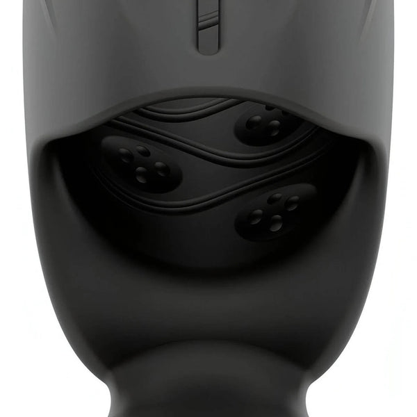 Men's Wand Massager - Potente masturbatore ergonomico con due potentissimi motori, 10 modalità di vibrazione