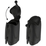 Men's Wand Massager - Potente masturbatore ergonomico con due potentissimi motori, 10 modalità di vibrazione