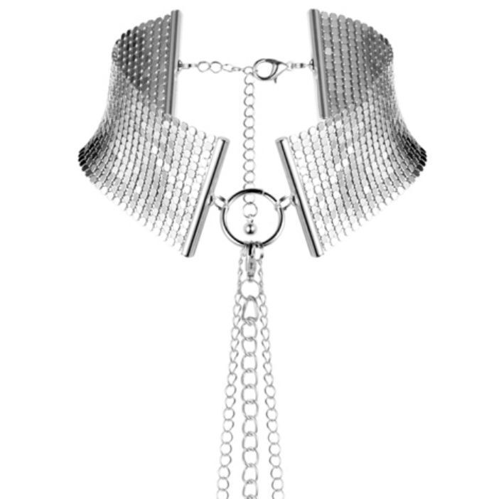 Metallic Mesh Collar