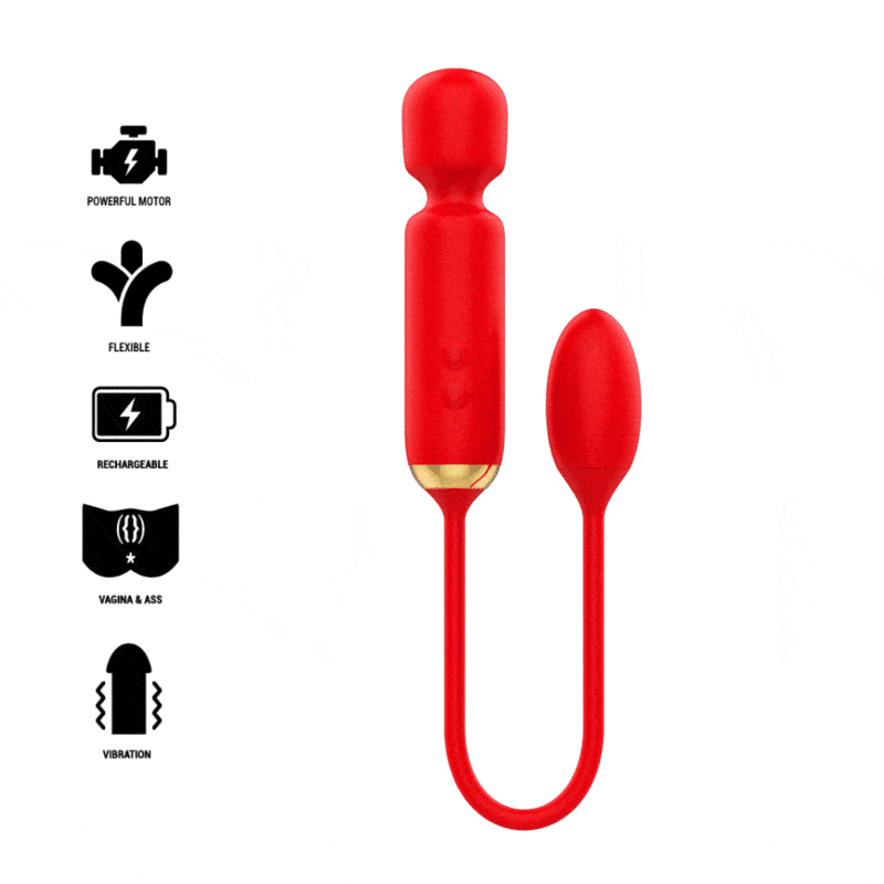 2 in 1 Power Wand + Ovetto Vibrante