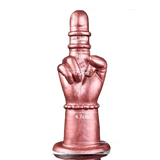 Middle Finger Masturbator Dildo Liquid Silicone For Women Vaginal Massage