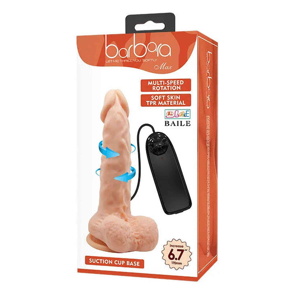 Mini Fallo Realistico 17 cm con Rotazione