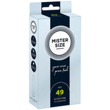 Scatola preservativi Mister Size Extra Fine 49 mm, confezione da 10