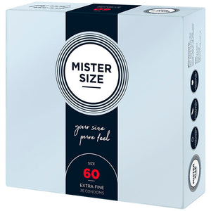 Mister Size Profilattici Extra Fini da 60 mm