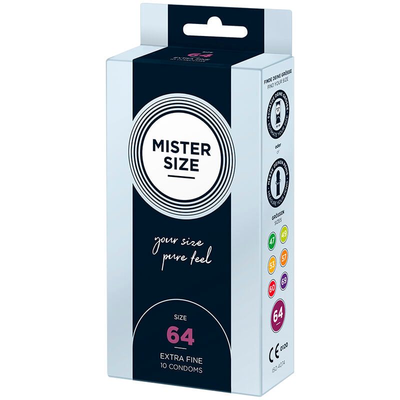 Mister Size Profilattici Extra Fini da 64 mm