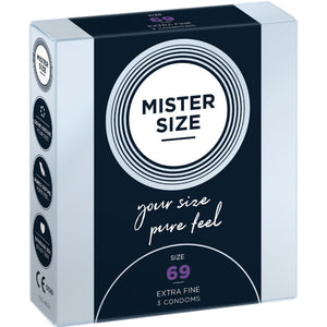 Mister Size Profilattici Extra Fini da 69 mm