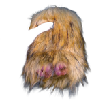 Monkey Shape Fantasy Animal Masturbator, Silicone Vaginal Doll With Furry