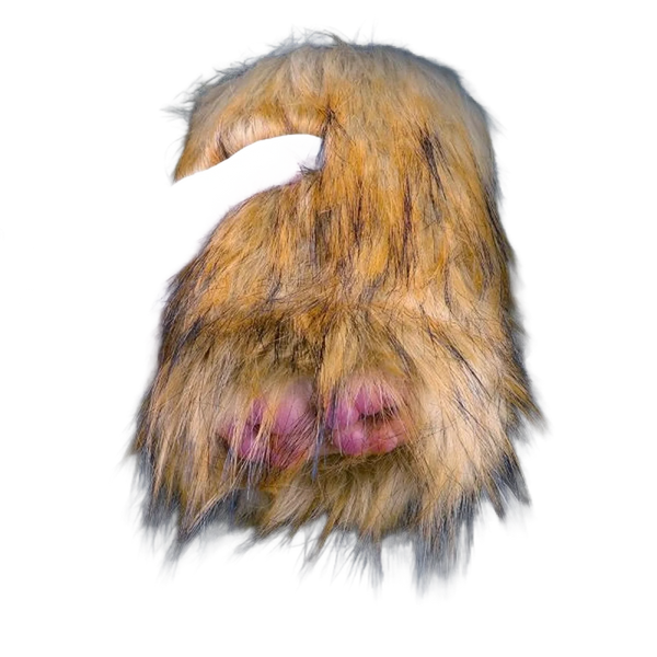 Monkey Shape Fantasy Animal Masturbator, Silicone Vaginal Doll With Furry