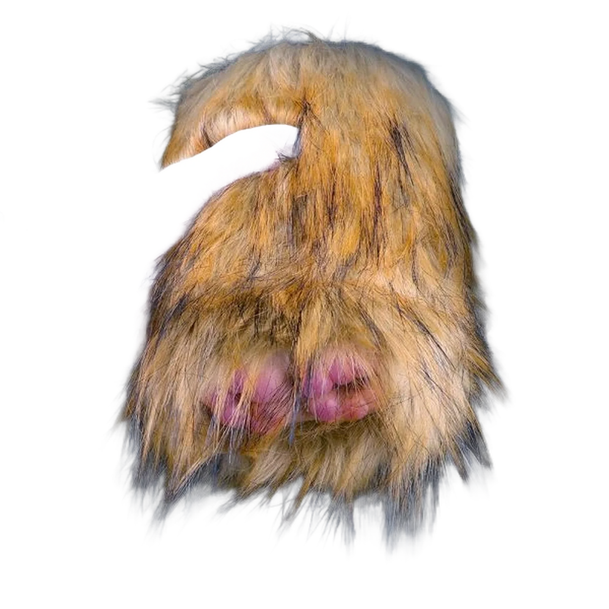 Monkey Shape Fantasy Animal Masturbator, Silicone Vaginal Doll With Furry