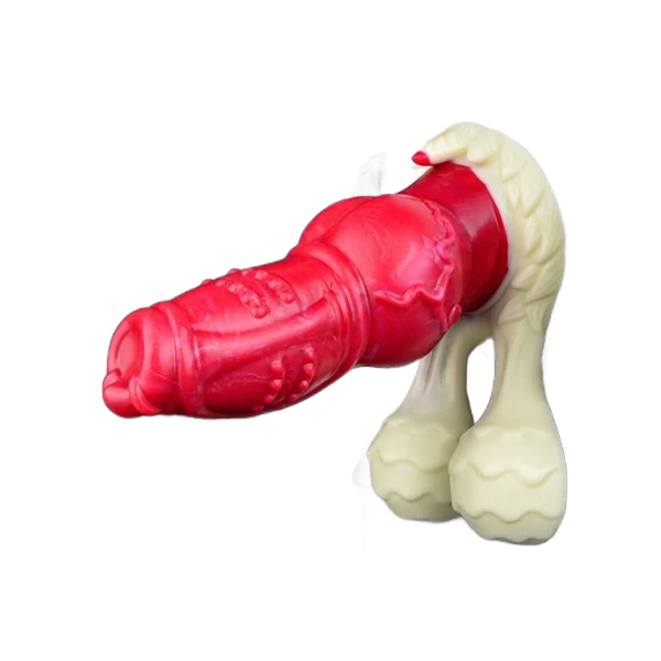 Monster Dildo Red Devils Liam Penis Silicone Fantasy Dildo