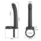 Moses Dildo D'Aggancio con Doppio Sostegno