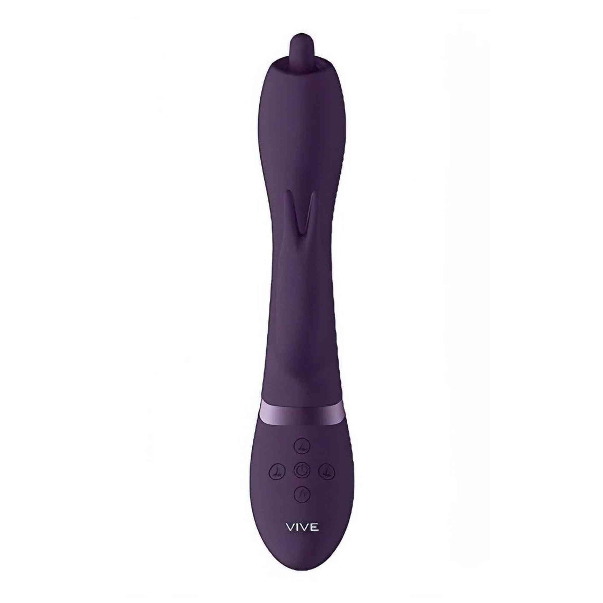 Nilo Vibratore Rabbit con 3 motorie pinpoint per stimolare punto G