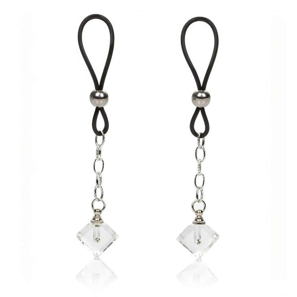 Nipple Jewelry with Crystal Gem