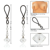 Nipple Jewelry with Crystal Gem