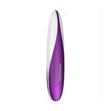 Vibratore OVO F11 viola brillante bordi bianchi con forma aerodinamica