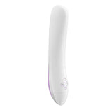 Vibratore OVO F7 bianco e rosa con pannello controllo a croce