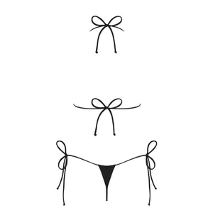 Obsessive Bella Vista Completino Intimo Nero