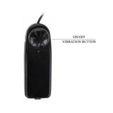 Dettaglio pulsante vibrazione ON/OFF LED rosso telecomando