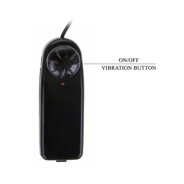 Dettaglio pulsante vibrazione ON/OFF LED rosso telecomando