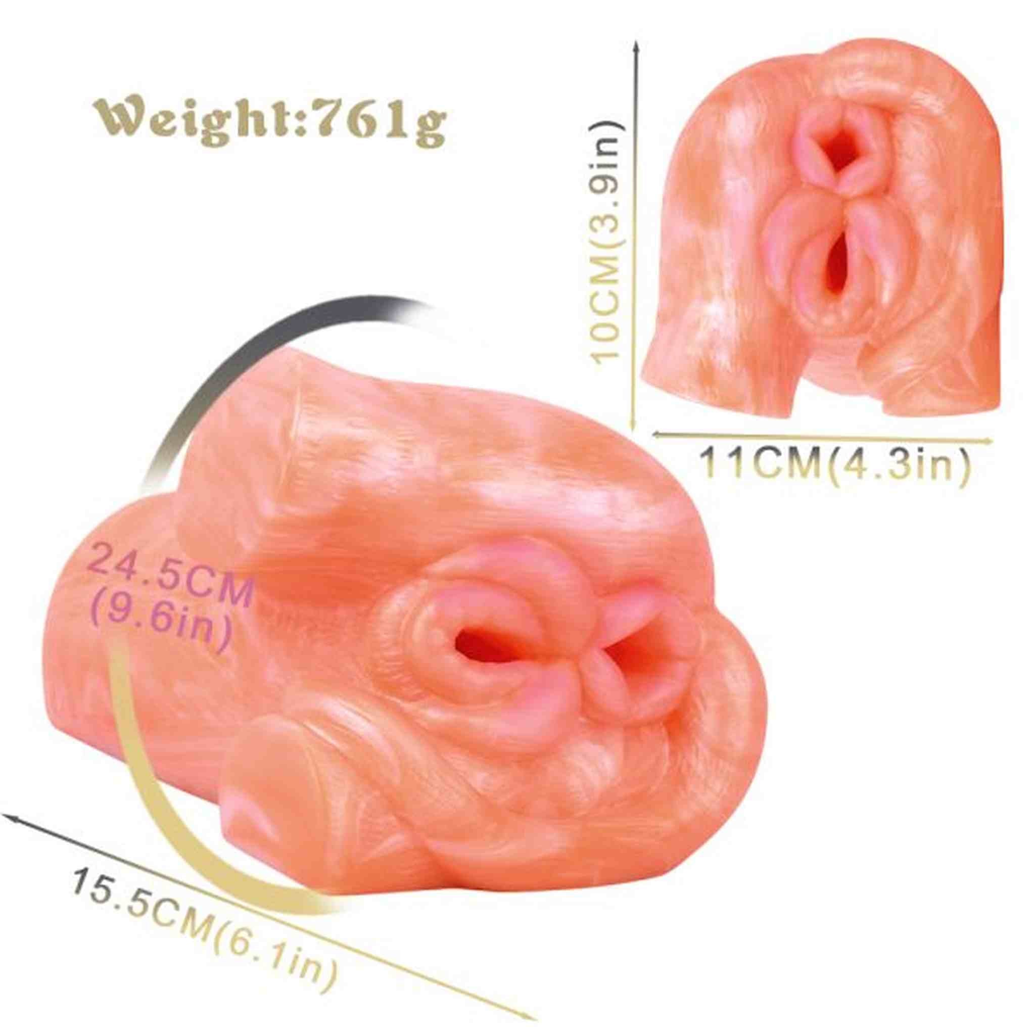 Orange cat Fantasy Masturbator for men