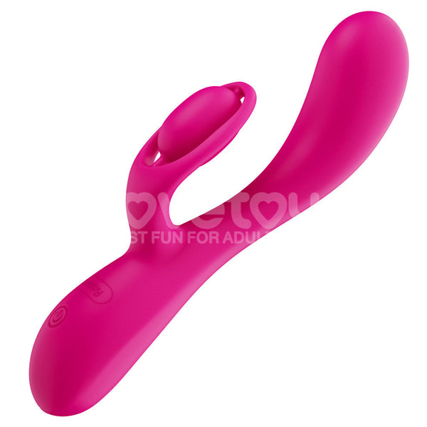 Orbit Vibratore Rabbit con Stimolatore Rotante