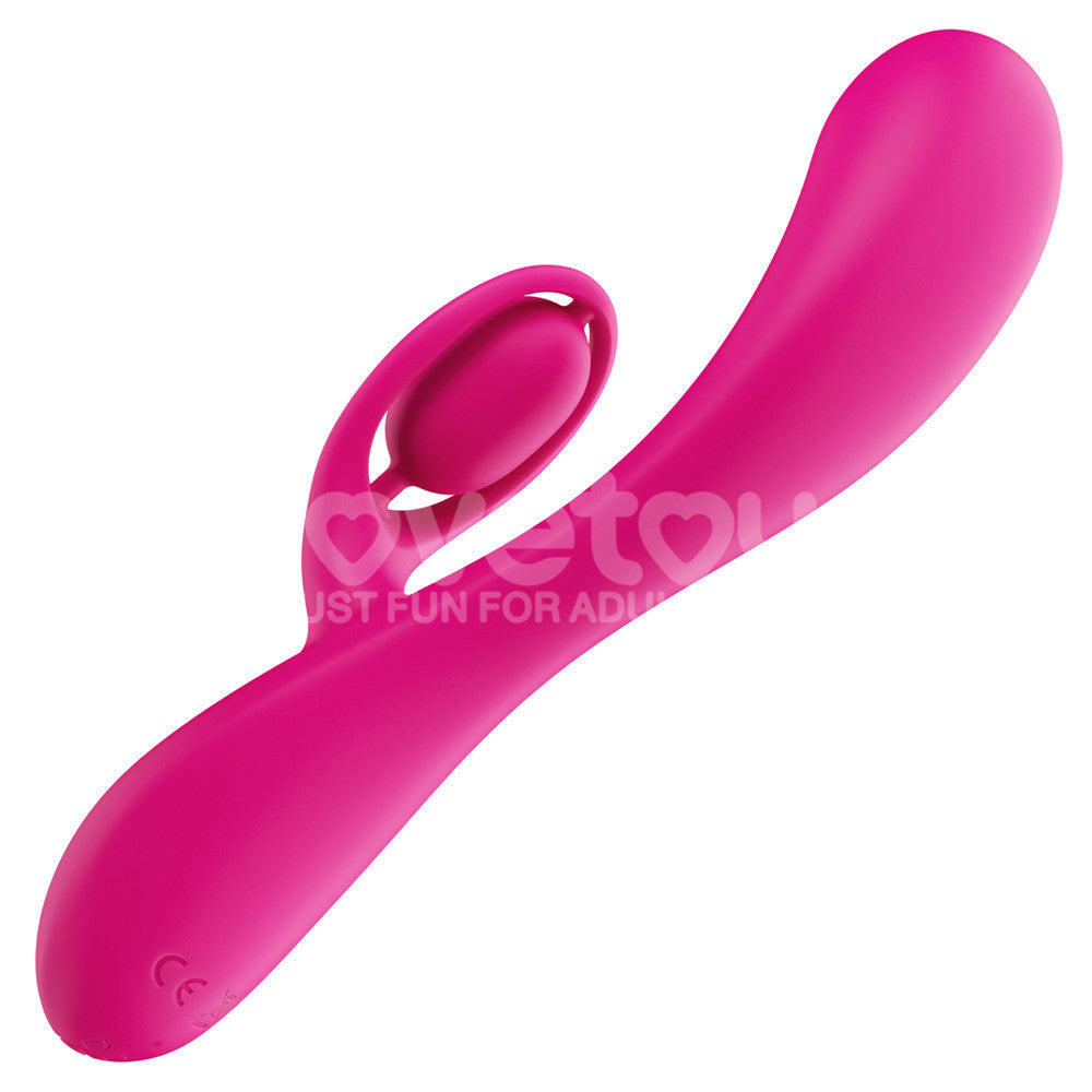 Orbit Vibratore Rabbit con Stimolatore Rotante
