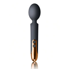 Oriel Potente Massaggiatore Clitorideo in Silicone con 10 diversi programmi di vibrazione e pulsazione, Ricarica Magnetica, fino