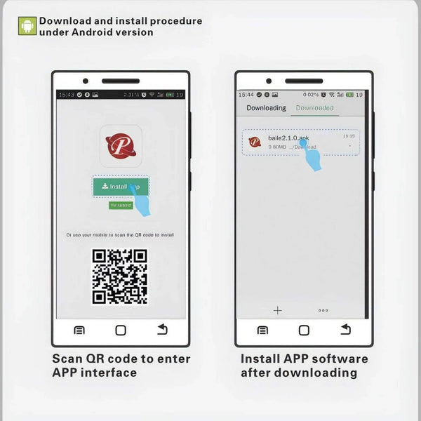 Download app Pretty Love tramite QR code per controllo ovetto vibrante