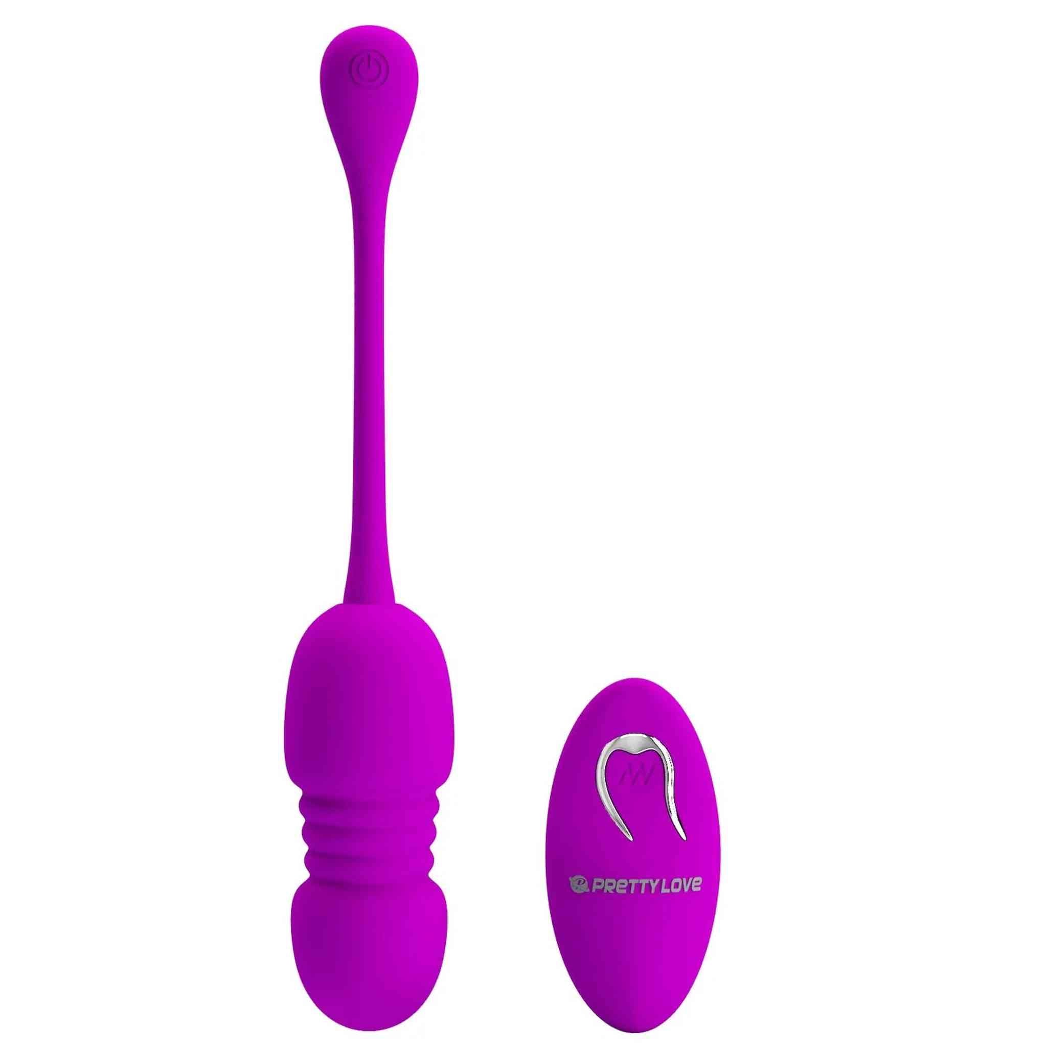 Ovetto Vibrante Wireless con Movimento di Up & Down per un piacere Extra