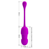 Ovetto Vibrante con Movimento di Up & Down per un piacere Extra