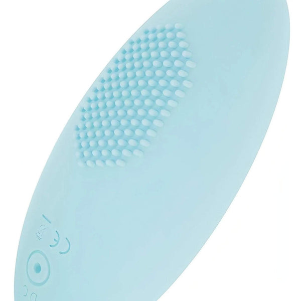 Dettaglio noduli stimolazione ovetto vibrante azzurro