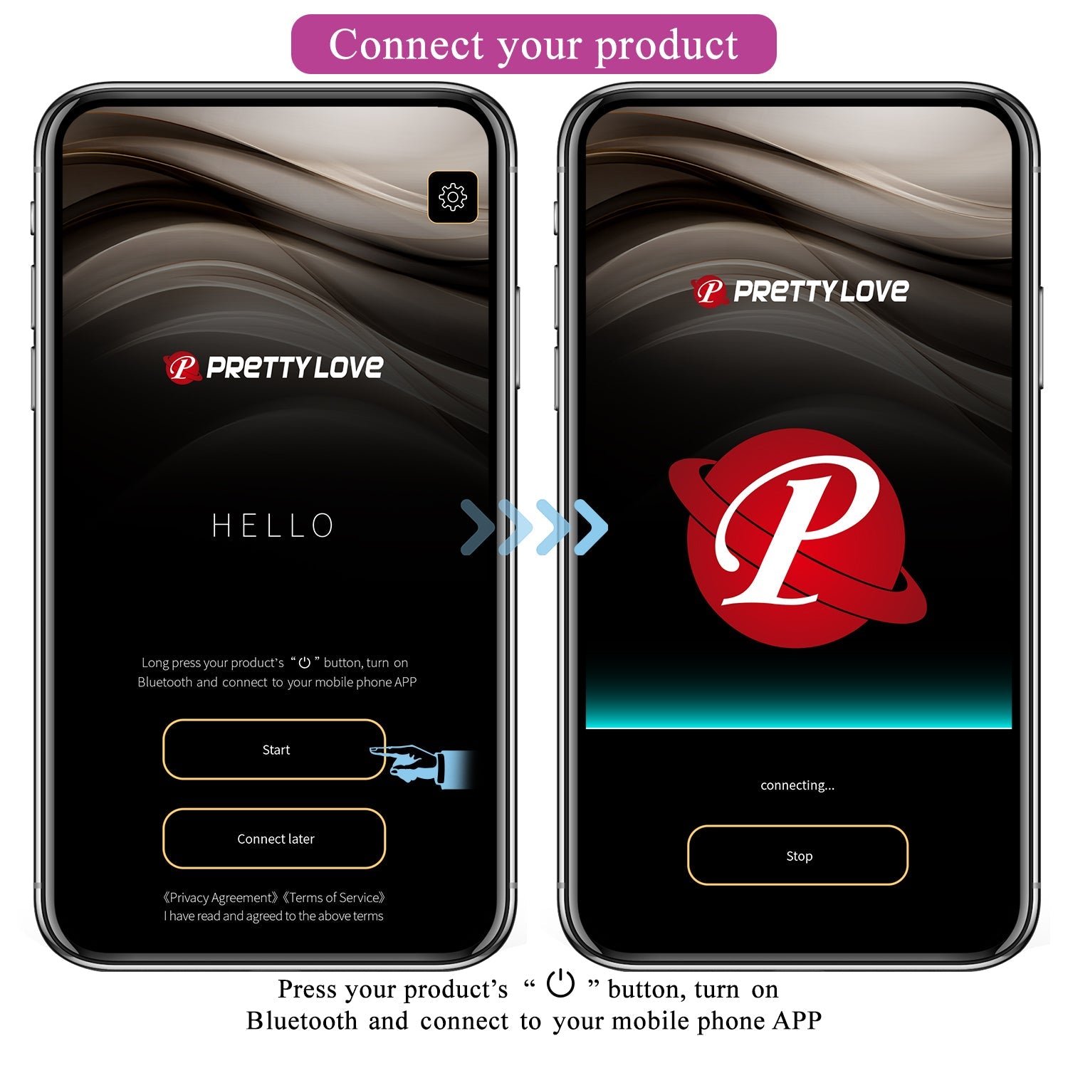 Ovetto Wireless con Elettrostimolazione e Vibrazione