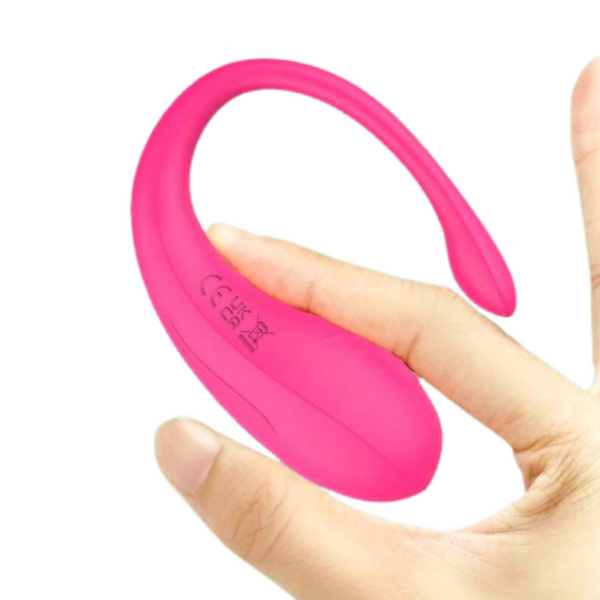 Dimensioni e design ergonomico Ovulo Vibrante Wireless Lush rosa