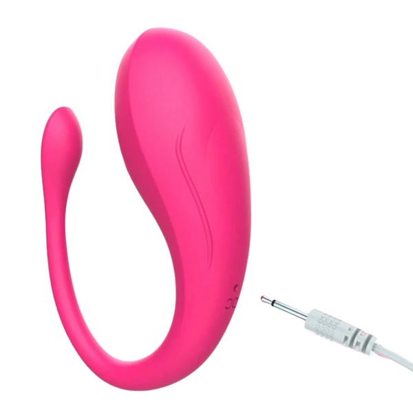 Ovulo Vibrante Wireless Lush rosa acceso con cavo audio 3,5 mm