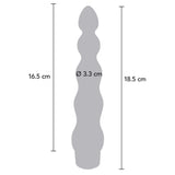 Schema dimensioni palline anali vibranti ToyJoy Stairway To Heaven 18.5 cm