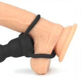 Palline Anali Vibranti con aggancio pene per Doppia Penetrazione