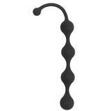 Palline Anali in silicone medicale Medium Size - 21 cm, Nero