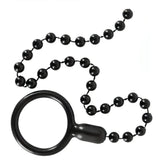 Palline anali collegate ad anello fallico - Nero
