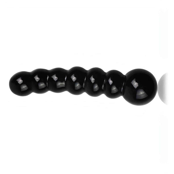 Palline anali in vetro - Nero
