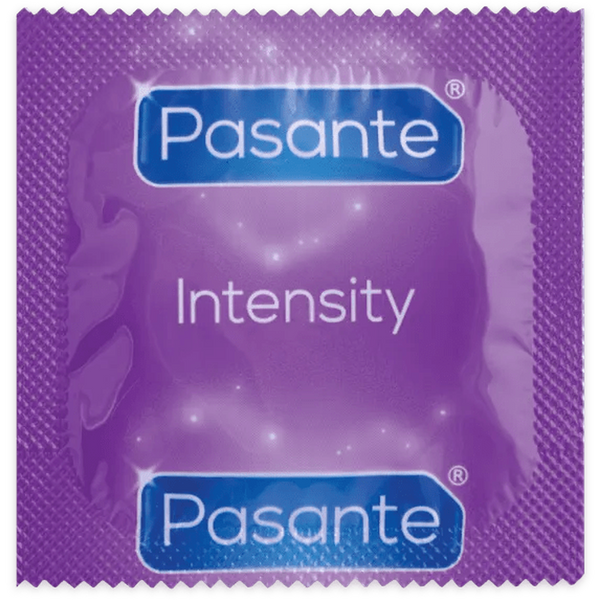 Pasante Intensity Confezione da 12 profilattici Stimolanti
