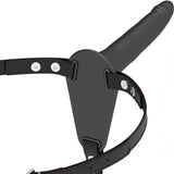 Penetrix Silicone Strap-On 15 cm - Nero