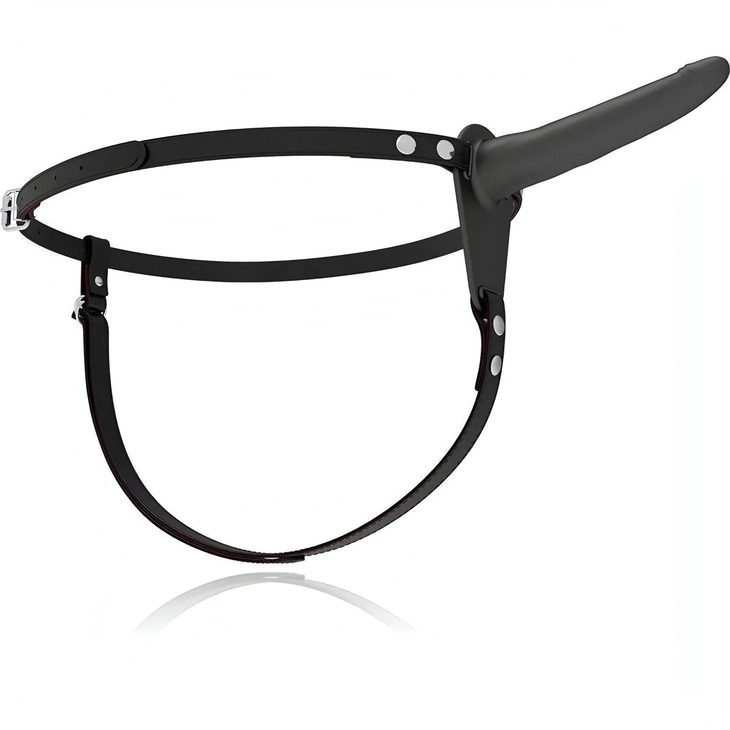 Penetrix Silicone Strap-On 15 cm - Nero