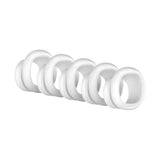 Set di sei punte Climax bianche compatibili con stimolatore Satisfyer Air Pulse