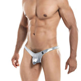 Perizoma Argentato Lucido con Push Up