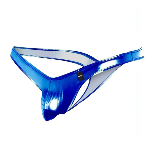 Perizoma Blu Lucido con Push Up