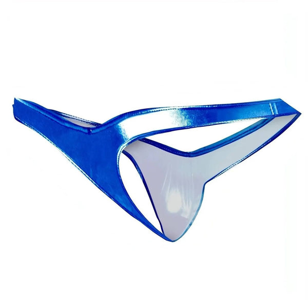 Perizoma Blu Lucido con Push Up