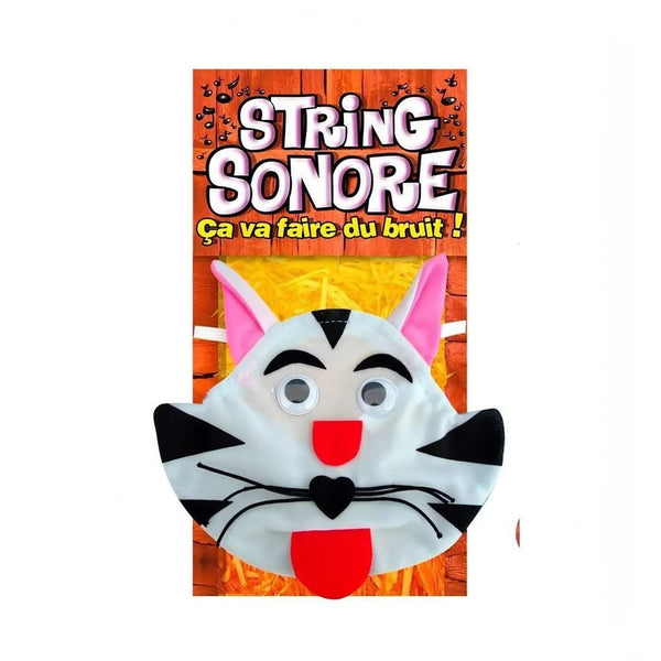 Perizoma Gatto con sonoro